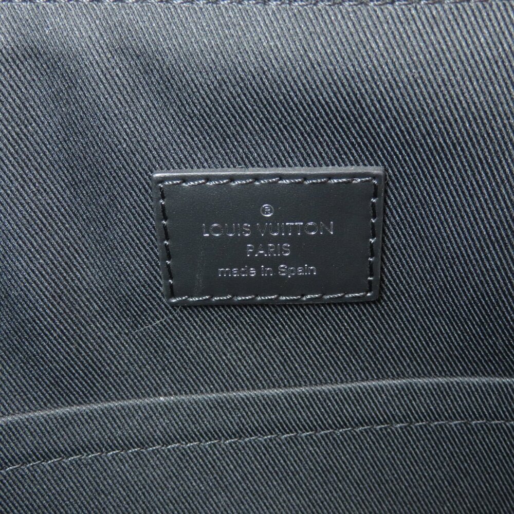 Louis Vuitton District Monogram Shoulder Bag Canvas Leather Eclipse Black - Picture 6 of 9